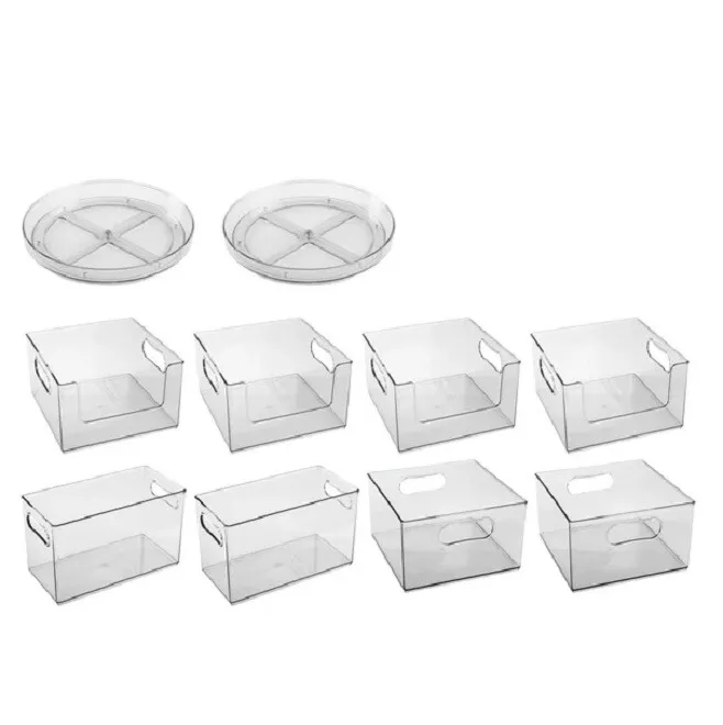 Photo 1 of The Home Edit THED22980157052 10 Piece Laundry Edit, Clear Plastic Modular