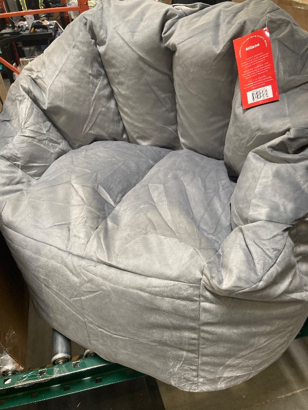 Photo 1 of Big Joe Milano, Medium, Gray Plush