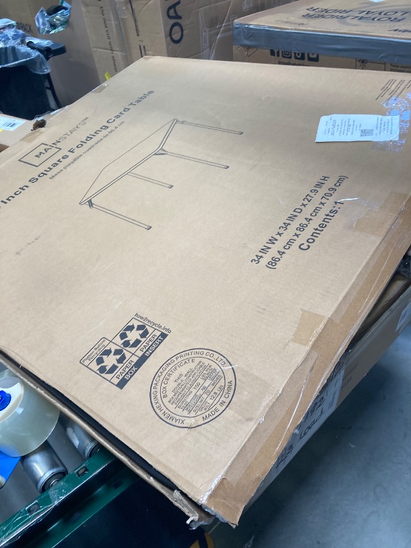 Photo 1 of 34 INCH Square folding table