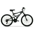 Photo 1 of Hanger mount need replace--24" Hyper Bicycles Havoc Mountain Bike, Youth/Adult, Recommended Ages 10-14 Years Old, Black