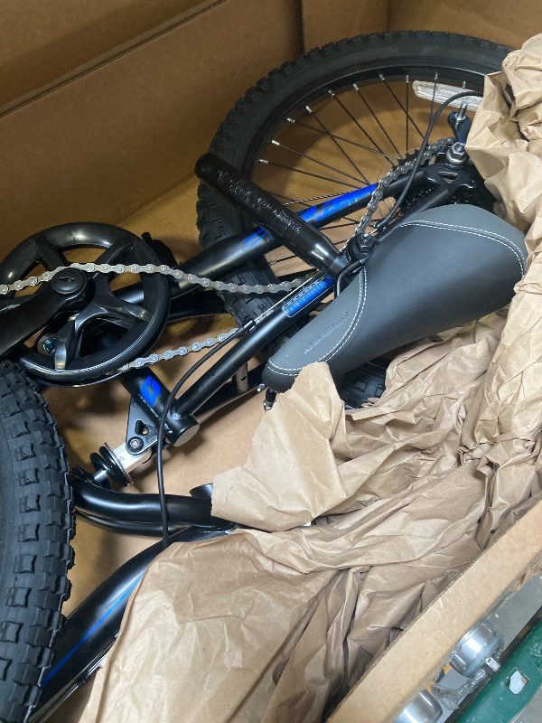 Photo 1 of Hanger mount need replace--24" Hyper Bicycles Havoc Mountain Bike, Youth/Adult, Recommended Ages 10-14 Years Old, Black