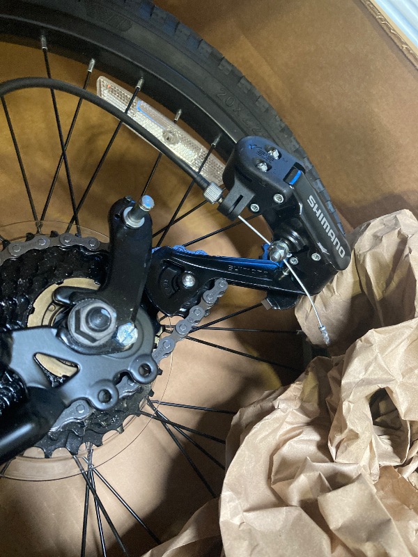 Photo 1 of Hanger mount need replace--24" Hyper Bicycles Havoc Mountain Bike, Youth/Adult, Recommended Ages 10-14 Years Old, Black