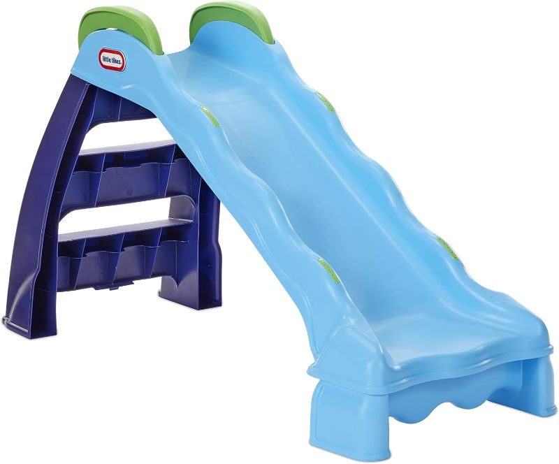 Photo 1 of Little Tikes 2-in-1 Indoor-Outdoor Wet or Dry Slide, Dark_blue
