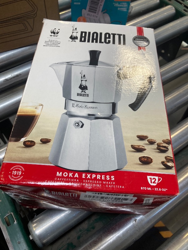 Photo 1 of Bialetti Industrien Moka Express TZ 12 Coffee Pot