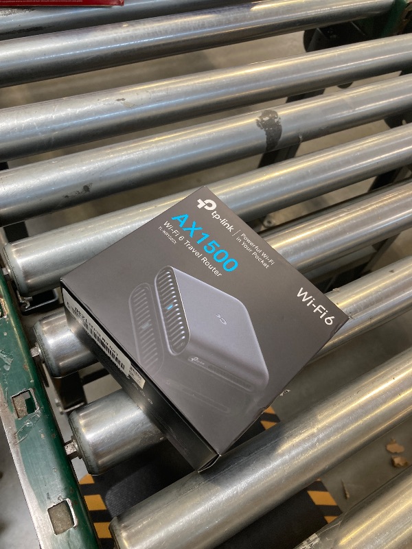 Photo 1 of TP-Link Ultra-Portable Wi-Fi 6 AX1500 Travel Router TL-WR1502X | Easy Public WiFi Sharing | Hotel/RV/Travel Approved | Phone WiFi Tether | USB C Powered | Multi-Mode | Tether App | Durable Design
