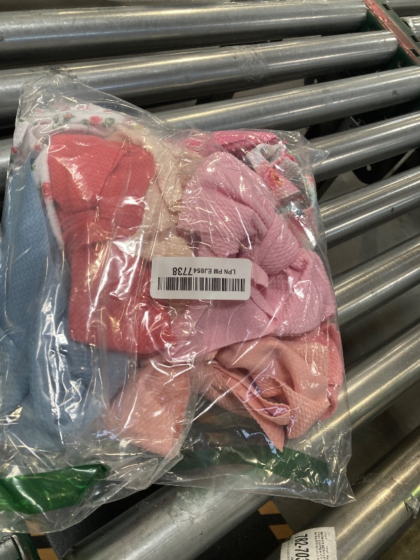 Photo 1 of KIDOCHEESE Big Bows Hairbands, Soft Polyester & Nylon Hairband with Large Bows for Baby Girls Newborn Infant Toddlers Kids, 10 Colors in 1 Package