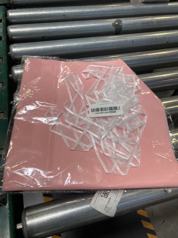 Photo 1 of Jutieuo 20 Sheets Light Pink Flower Wrapping Paper, Waterproof Floral Wrap Solid Bouquet Wrapping Paper Florist Supplies (22.8 x 22.8 inch)