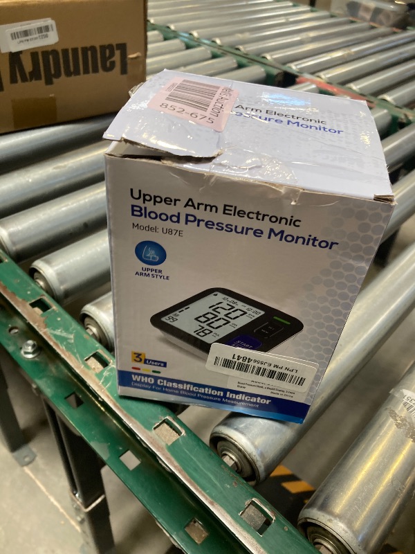 Photo 1 of Upper Arm Blood Pressure Machine - 3 Size Cuffs, Small 7"-9", Medium 9"-17" and Extra Large XL 13"-21" for Big Arms, Accurate Automatic Digital BP Machine for Home Use, Large Display, 3 Users