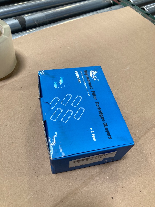 Photo 1 of AQQA Replacement Aquarium Filter Cartridges 1 box/6pcs