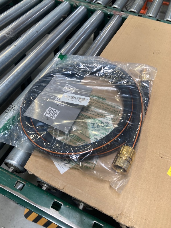 Photo 1 of Giraffe  Leader Hose 5/8" x 6ft, Custom Length, NO Kink, Flexible, Leakproof Water Hose with Male to Female Fittings, 600 Burst PSI