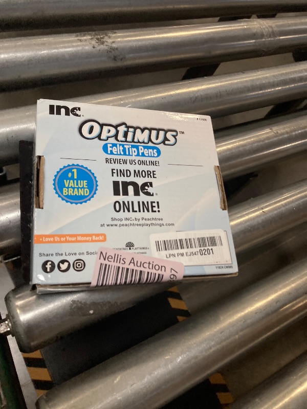 Photo 1 of OPTIMUS 24-Color 0.7mm Felt Tip Pens - No Bleed, For Writing, Drawing, Journaling