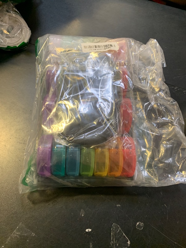 Photo 1 of ?Upgrade? Monthly Pill Organizer 2 Times A Day,One Month Box AM PM,Daily Cases Large 4 Week,Medication 28 Days Dispenser for Pills,Fish Oils, Vitamin,Supplement(Rainbow)…