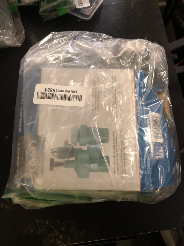 Photo 1 of 1-Pack Orbit 57623 3/4" FPT 100 Series Anti-Siphon Automatic Sprinkler Valve with Flow Control