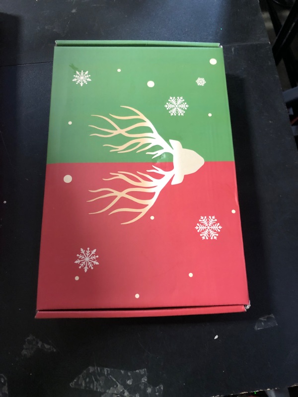 Photo 1 of 11 Inch Christmas Tree Star Topper 3AA Battery Powered Christmas Tree Topper Lighted, Gold Iron Christmas Tree Star Topper with 20LED Lights, for Christmas, Party & Home(Warm Light)