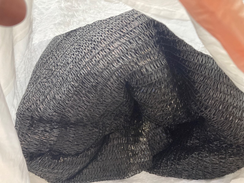 Photo 1 of KAAOGITY 55% Sunblock Shade Cloth Cover Mesh UV Resistant Net for Garden Flower Plant Greenhouse, Black (20 x 20 FT)
