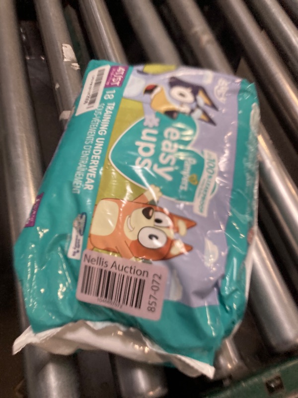 Photo 1 of Pampers Training Pants - Easy Ups Boys & Girls Bluey - Size 4T-5T, 18 Count, Children's Potty Underwear (Packaging May Vary)