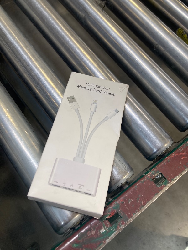 Photo 1 of 5-in-1 Memory Card Reader, USB OTG Adapter & SD Card Reader for i-Phone/i-Pad, USB C and USB A Devices with Micro SD & SD Card Slots, Supports SD/Micro SD/SDHC/SDXC/MMC