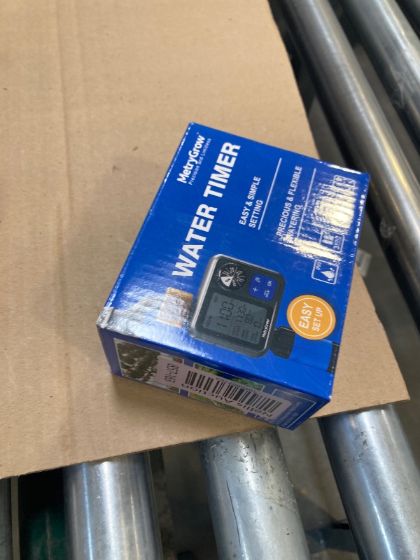 Photo 1 of Sprinkler Irrigation Timer with Brass Inlet, Programmable Water Timer for Garden Hose, Automatic Watering System for Yard Lawn, Rain Delay