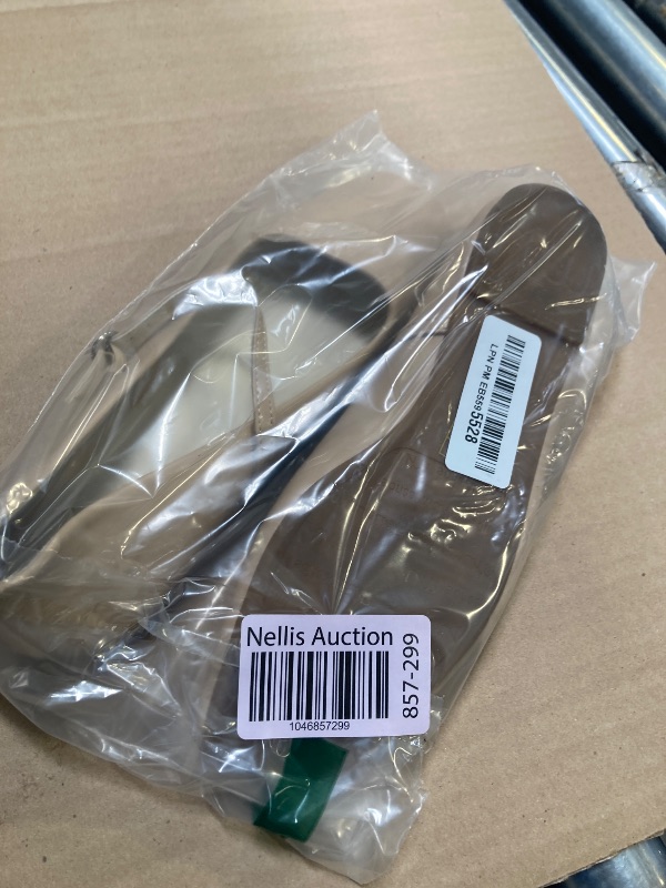 Photo 1 of USED---MUSSHOE Womens Ballet Mary Jane Flats Shoes Adjustable Strap Comfortable Square Closed Toe Versatile Chic Footwear with Latex Insole Nude Size 8