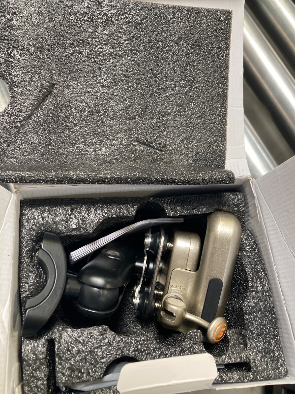 Photo 1 of Lamicall Motorcycle Phone Mount Holder - [All Metal] [Anti Shake] [1s Lock] Bike Phone Holder Handlebar Clamp, Bicycle Cell Phone Mount, for iPhone 16 Pro Max, 15 14 13, Galaxy, 4.7-7.2" Phones, Gold