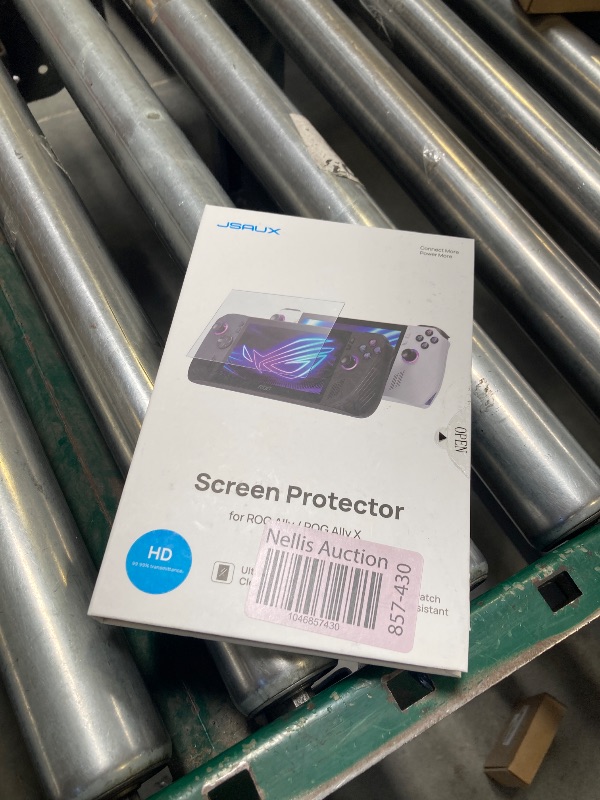 Photo 1 of JSAUX ROG Ally Screen Protector 2-Pack, Ultra HD Glass Protector 9H Hardness Tempered Glass Protector with Guiding Frame, 7 inch Anti-Scratch Screen Protector for ASUS ROG Ally/ASUS ROG Ally X 2024