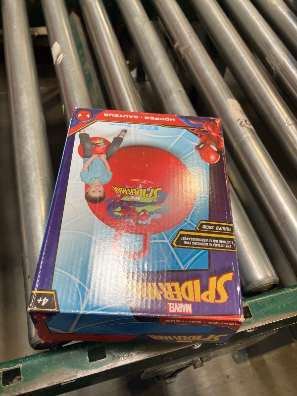 Photo 1 of Hedstrom Marvel Spiderman 15 Inch Hopper Ball, Jumping Ball for Kids 55-97064