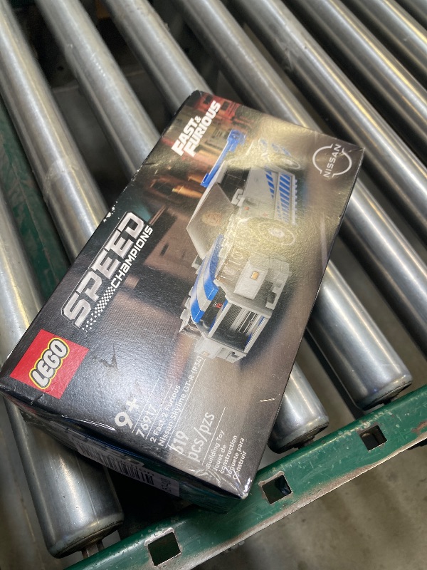 Photo 1 of LEGO Speed Champions 2 Fast 2 Furious Nissan Skyline GT-R (R34), Race Car Toy Model Building Kit, Collectible with Racer Minifigure, 2023 Set for Kids, Boys and Girls Ages 9 and Up 76917