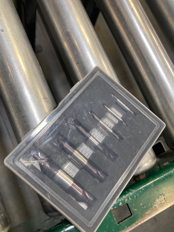 Photo 1 of toolant Center Drill Bit Set, TiAlN Coated Cobalt M35 HSS Centering Drill Bit for Stainless Steel, Carbon Steel, Alloy Steel, Cast Iron, Copper, Other Hard Metals, Metric 1-5mm (6pcs)