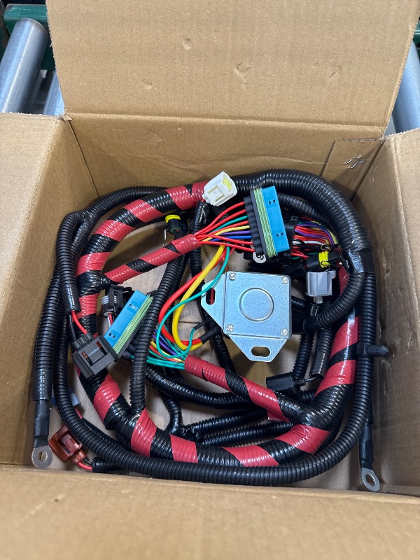 Photo 1 of SOKAKOSC F81Z-12B637-BA Engine Standalone Wiring Harness Compatible with 1999 Ford F250 F350 F450 F550 Super Duty with 7.3L Diesel Engine