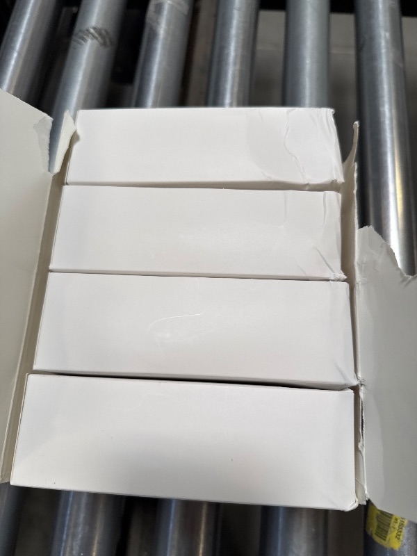 Photo 1 of Detector, Hardwired Interconnected Smoke Detectors, Smoke Alarm with Replaceable 9V Battery, Interconnects Up to 12 Fire Alarms Smoke Detectors, Fire Alarm with Test/Silence Button 4 Packs