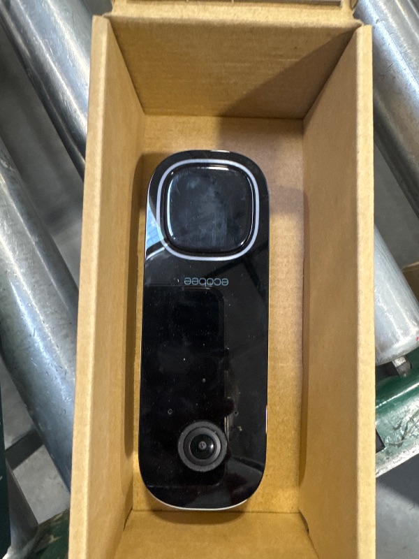 Photo 1 of ecobee Smart Video Doorbell Camera (Wired) - with Industry Leading HD Camera, Smart Security, Night Vision, Person and Package Sensors, 2-Way Talk, and Video & Snapshot Recording