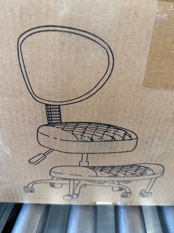 Photo 1 of Cross Legged Office Chair with Wheels, Meditation Chair,