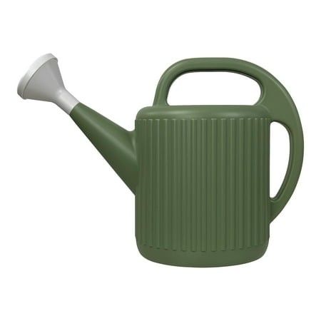 Photo 1 of Expert Gardener 2-Gallon Plastic Watering Can Green

