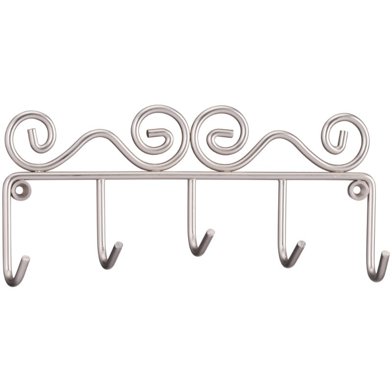 Photo 1 of Mainstays 7.25 Satin Nickel Wire Keyrack 2 Lb Working Capacity Hardware Included
