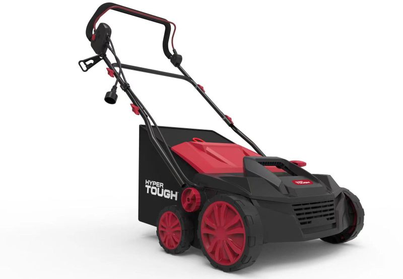 Photo 1 of Hyper Tough 15 13Amp Corded Electric Push Dethatcher/Scarifier Walk-Behind Lawn Mower
