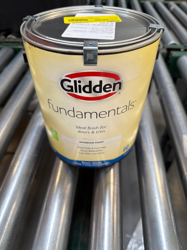 Photo 1 of 1 Qt. PPG1145-2 Jack Frost Satin Interior Latex Paint
