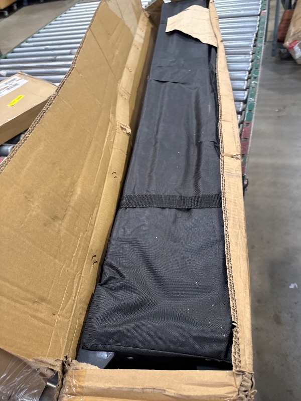 Photo 1 of Erommy 12x12 Pop Up Canopy, Easy Up Canopy for Events, Parties, Camping with Wheeled Bag, 4 Sand Bags, 4 Ropes and 8 Spikes, Blue
