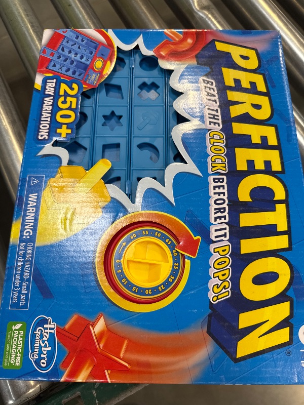 Photo 1 of Hasbro HSBF7697 Perfection Refresh Playing Game