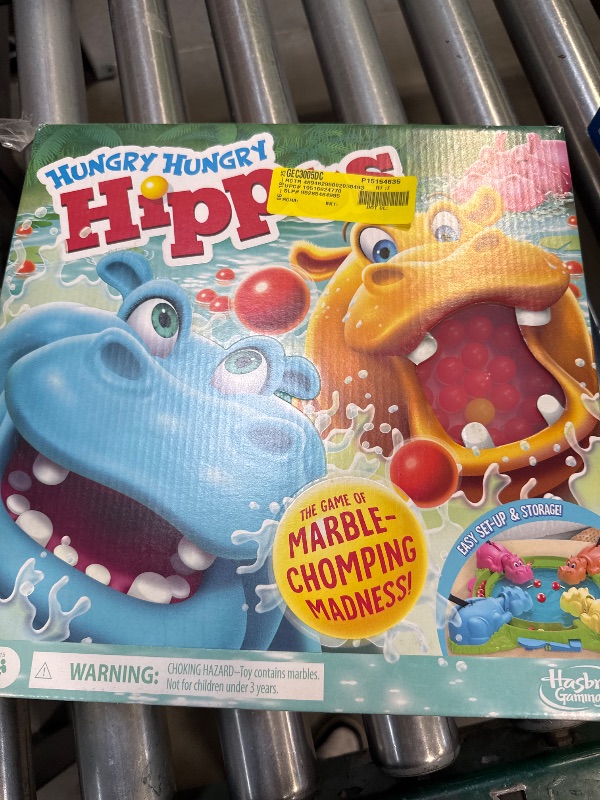 Photo 1 of Hungry Hungry Hippos Game for Preschoolers | Instant Marble Relaunch, Easy Set-Up & Storage| Ages 4 and Up | 2 to 4 Players | Kids Games