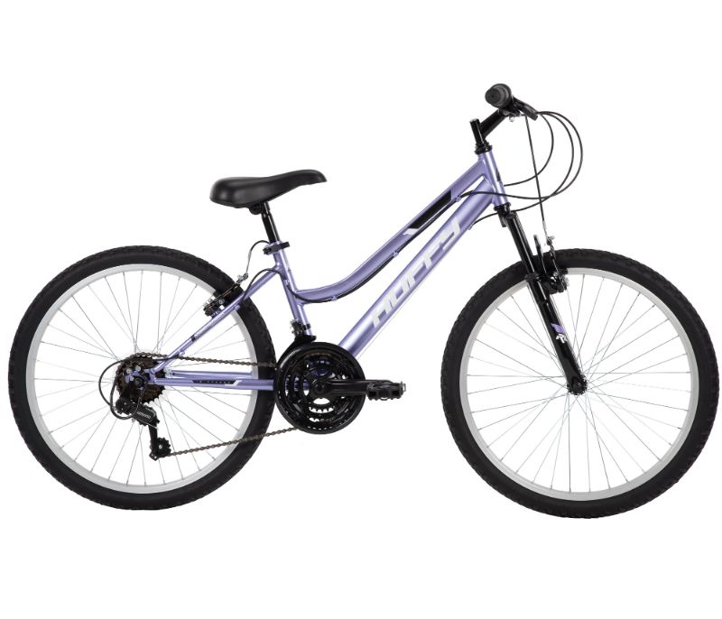 Photo 1 of Huffy 24 Rock Creek Mountain Bike Fits Riders 4 8 - 5 8 Purple Adult Women S

