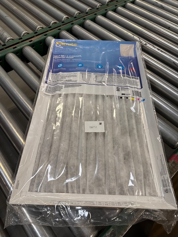 Photo 1 of Filtrete 323DC-4 14x24 x 1 in. Basic Dust & Lint Pleated Furnace Air Filter, Gray, MPR 300, 3 Months - Quantity 44