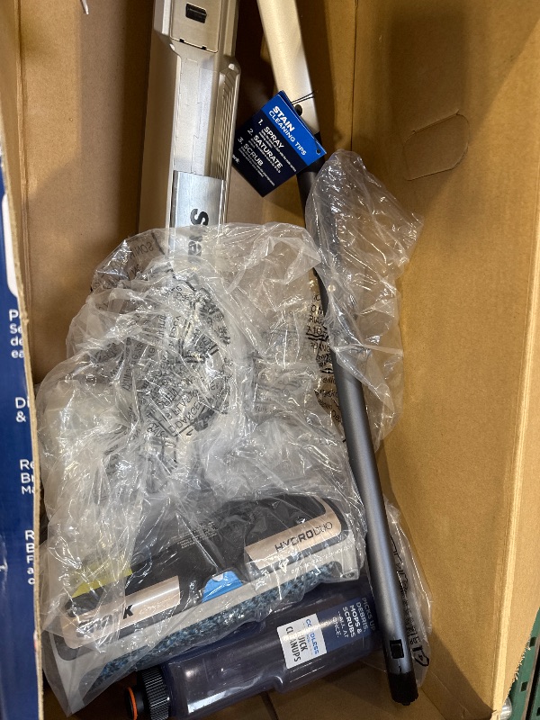 Photo 1 of Shark HydroDuo with Dirt-Reveal Technology, Cordless, Everyday Hard Floor Cleaning System, Wet & Dry Debris Pickup, Mops & Scrubs All at Once, Hardwood, Tile, Laminate & Stone, Stone Metallic, WW201
