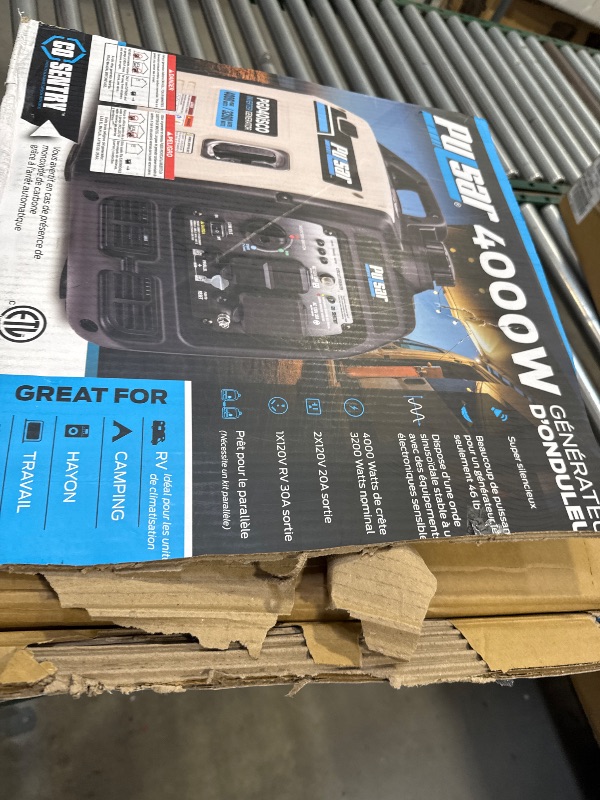 Photo 1 of Pulsar PGD40ISCO Ultra Light Quiet 4000W Portable Gas Inverter Generator