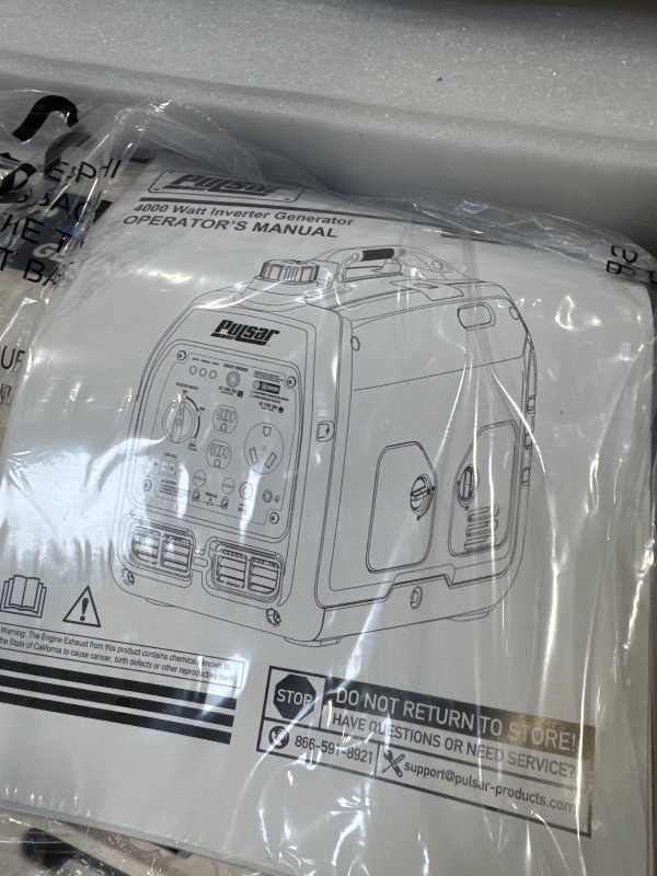 Photo 1 of Pulsar PGD40ISCO Ultra Light Quiet 4000W Portable Gas Inverter Generator