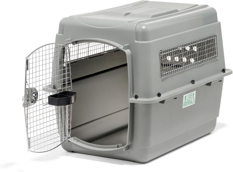 Photo 1 of Petmate Sky Kennel - For Air and Travel, Airline Approved Dog Crate for Pets 50-70 lbs, Heavy Duty Dog Kennel, Made in the USA- 36 Inches