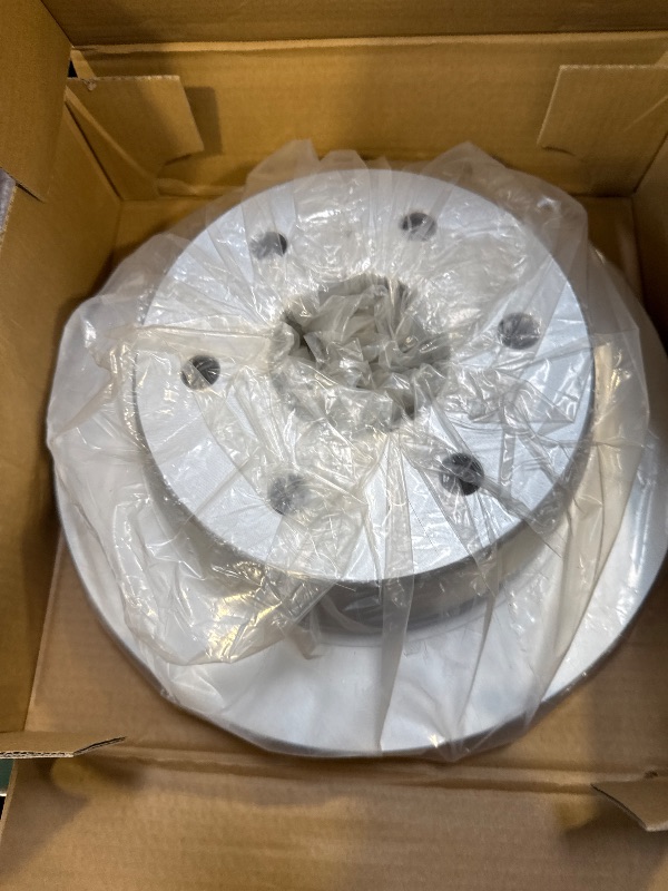 Photo 1 of Dynamic Friction Company Rear GEOSPEC Coated Brake Rotor 604-48041 (1)