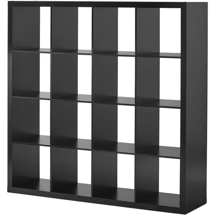 Photo 1 of Better Homes & Gardens  16-Cube Storage Organizer, Solid Black
