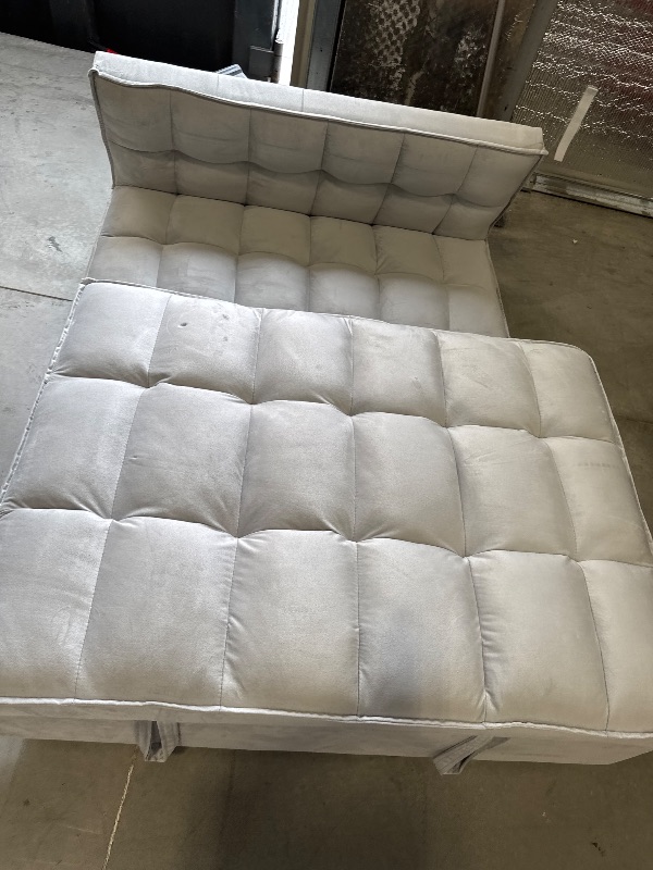 Photo 1 of PARTIAL SET//Gray Convertible Sofa Couch/Bed