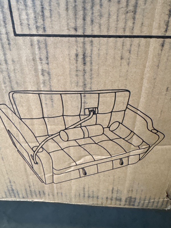 Photo 1 of  Sofa Bed, Gray Velvet