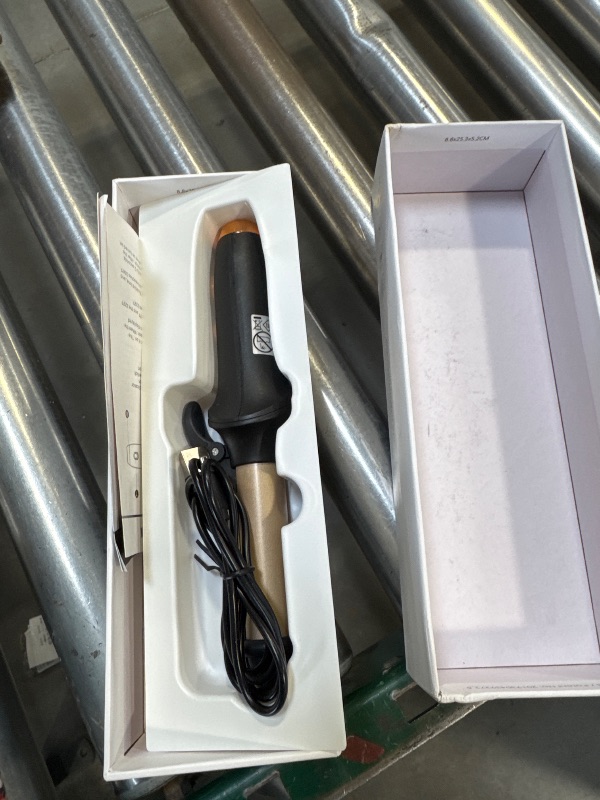 Photo 1 of Bestauty Small Cordless Curling Iron 1 inch, Mini Dual Purpose Curler/Straightener - Rechargeable Wireless Travel Hair Curler for Short Hair (Black)